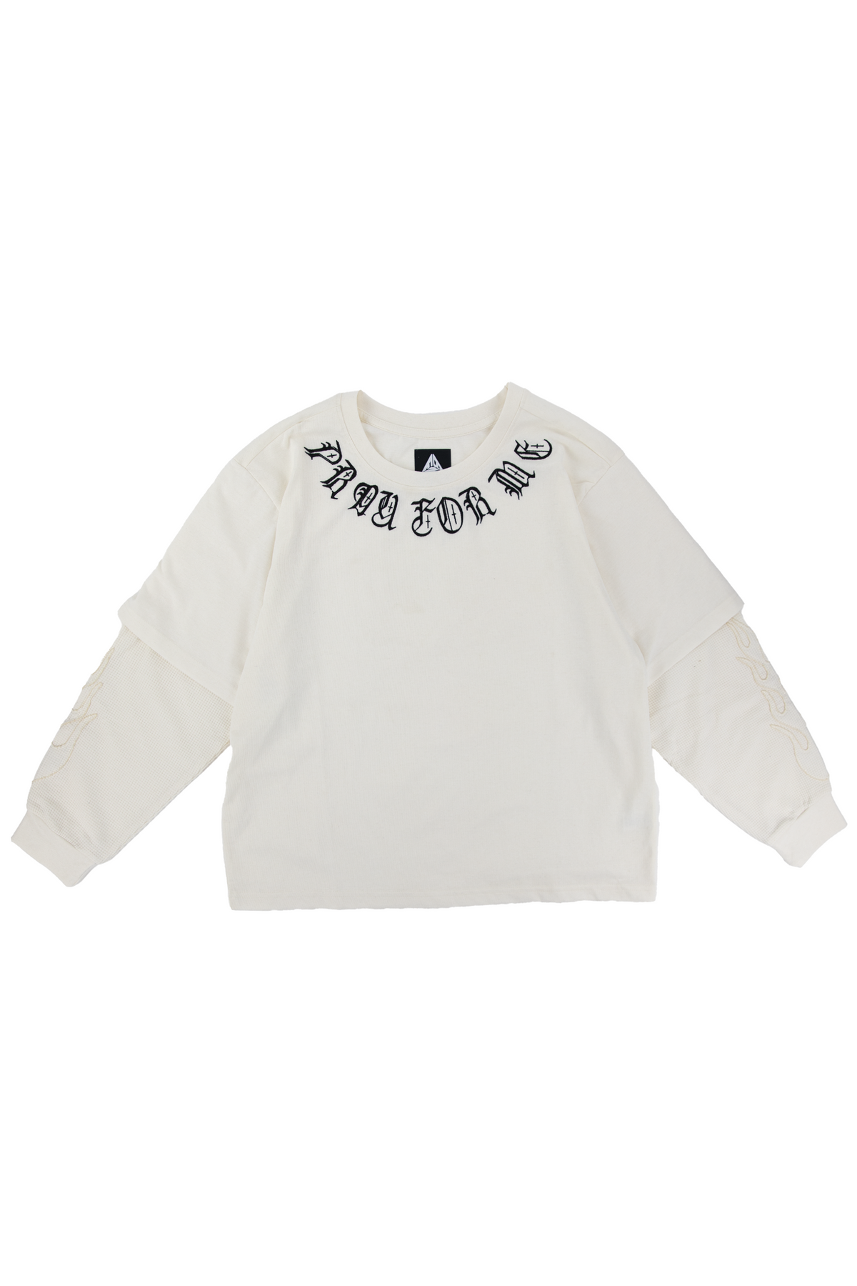 ANTHEM PRAY FOR ME OVERSIZED GRAPHIC TWOFER TEE