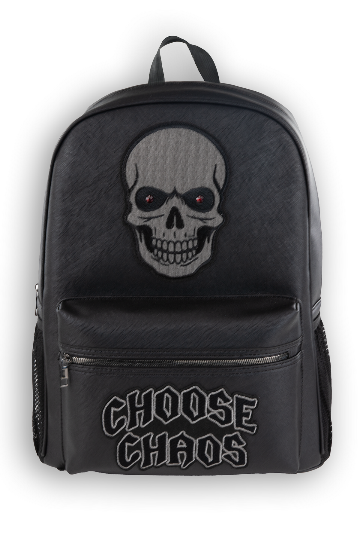 15" CHOOSE CHAOS SKULL BACKPACK