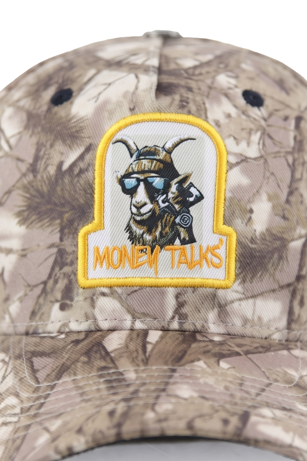 DALLAS MONEY TALKS GOAT TREE CAMO CAP