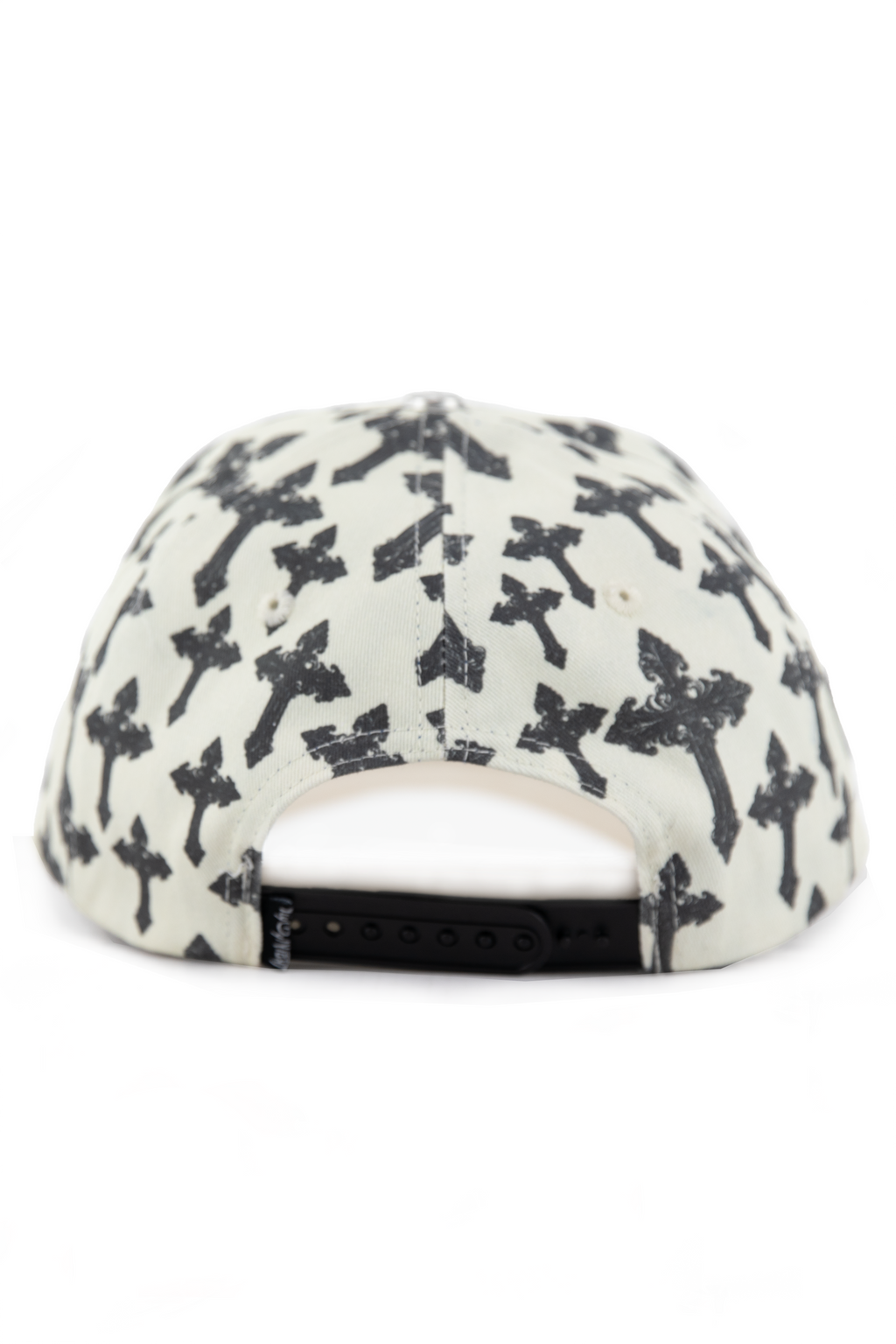 DANTE SAINT RHINESTONE GOTHIC CROSS DISTRESSED CAP