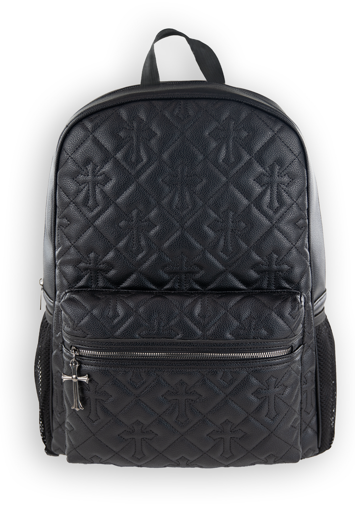15" EMBOSSED CROSS QUILTED BACKPACK