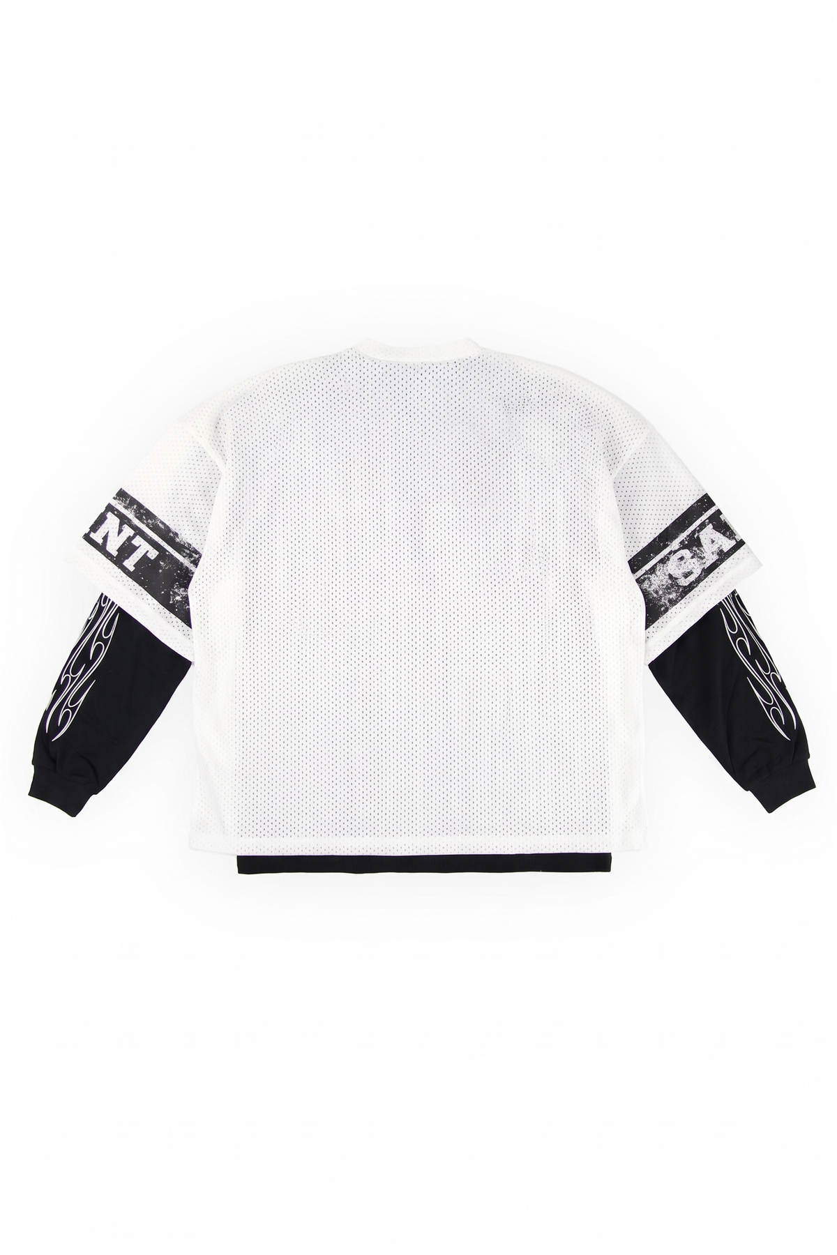 ENCINO SAINT CROSS OVERSIZED GRAPHIC TWOFER TEE
