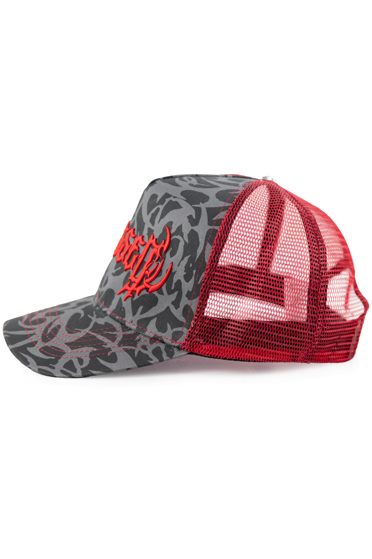 GAGE BLESSED TRIBAL FLAME MESH TRUCKER CAP