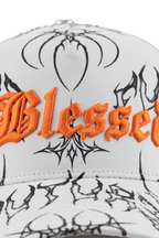 JETT BLESSED TRIBAL CYBER SIGIL WHITE CAP
