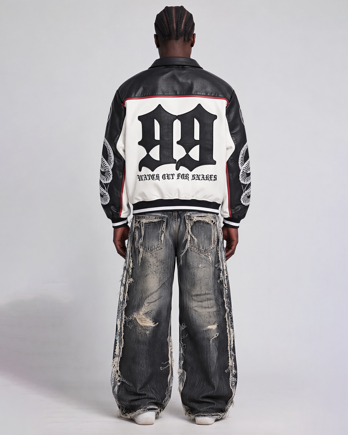 MEYERS FORSAKEN 99 SNAKE OVERSIZED RACING JACKET