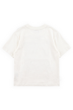 Cahuenga oversized graphic tee in Jet Stream off-white heavyweight cotton with a drop-shoulder fit