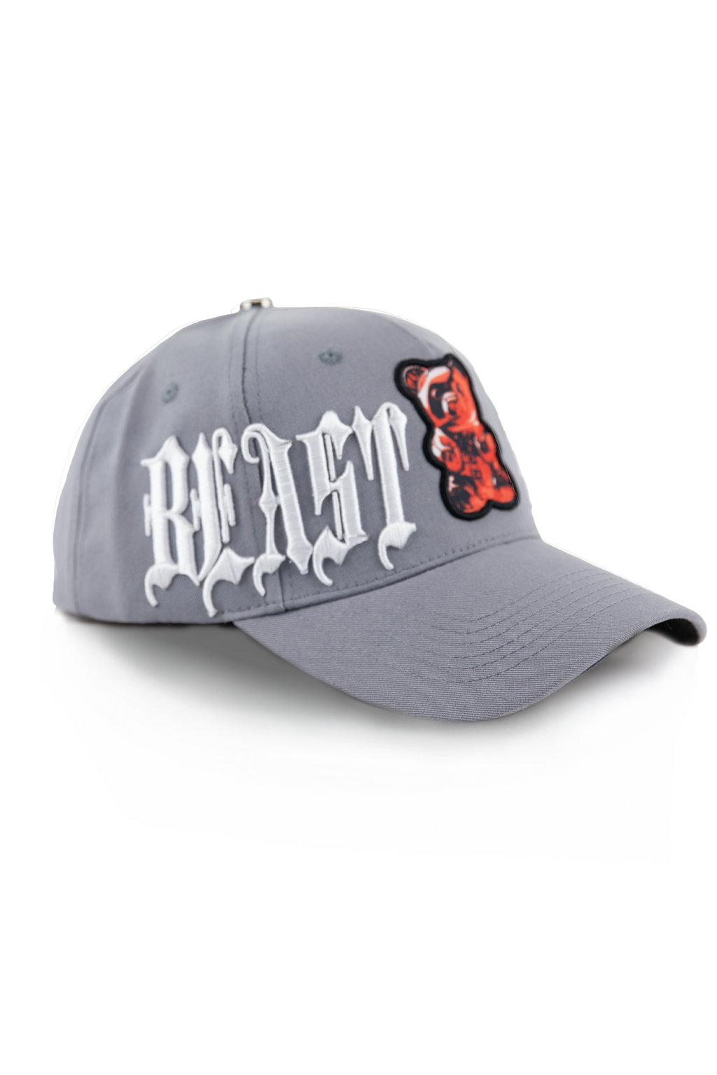 REED GUMMY BEAR OLD ENGLISH GREY CAP