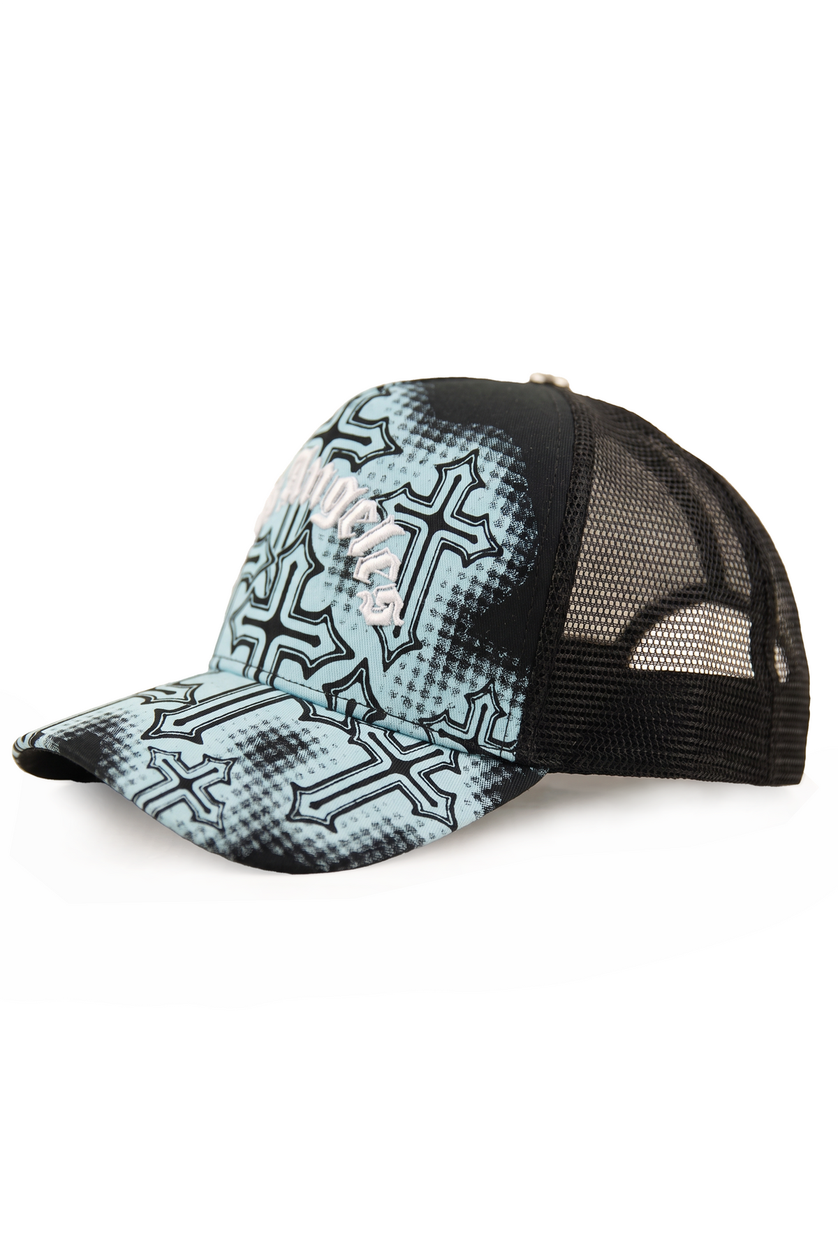 ROMAN LOS ANGELES GOTHIC CROSS TRUCKER CAP