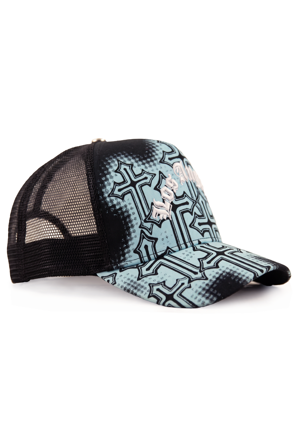 ROMAN LOS ANGELES GOTHIC CROSS TRUCKER CAP