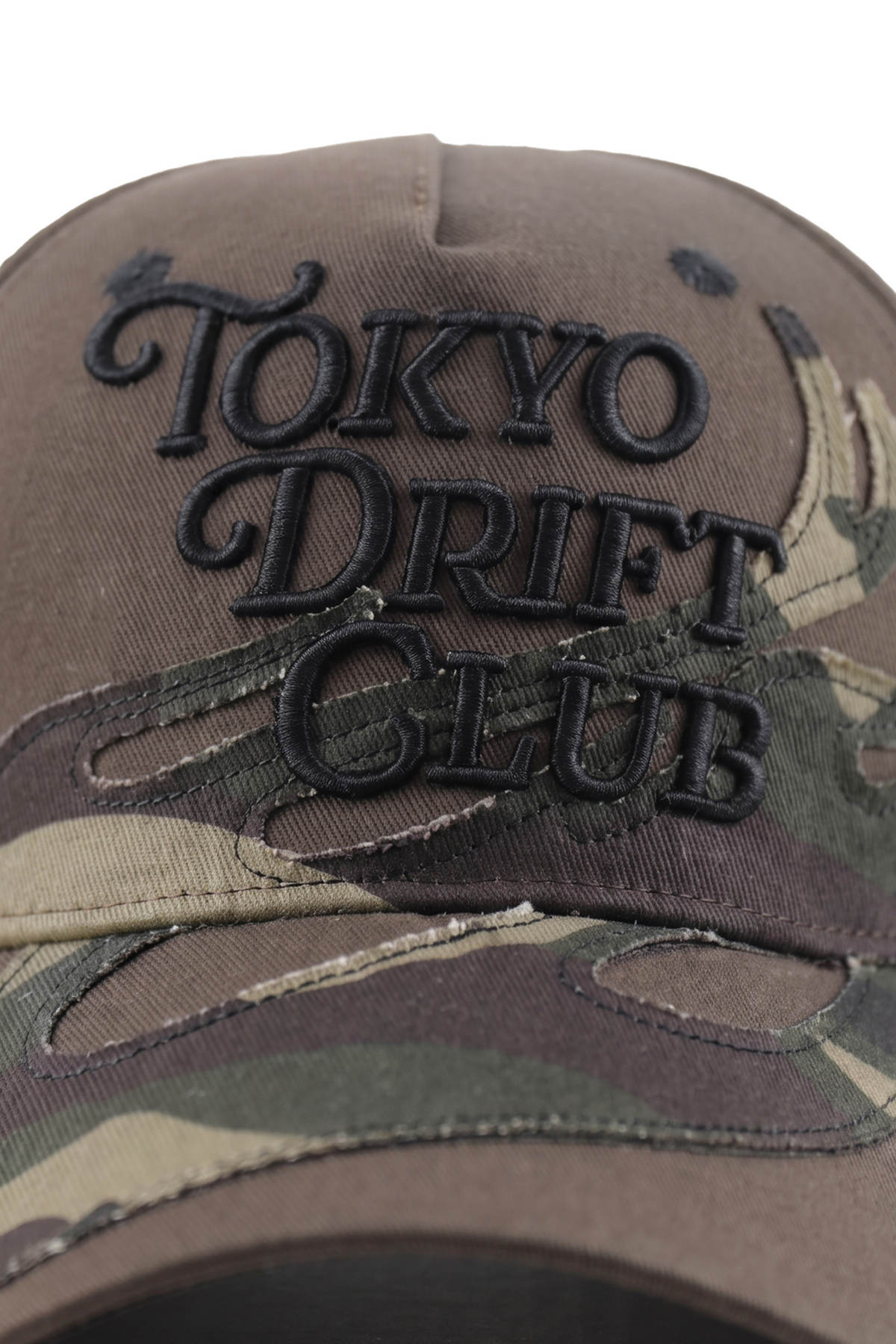 RYDER TOKYO DRIFT CLUB DISTRESSED CAMO CAP