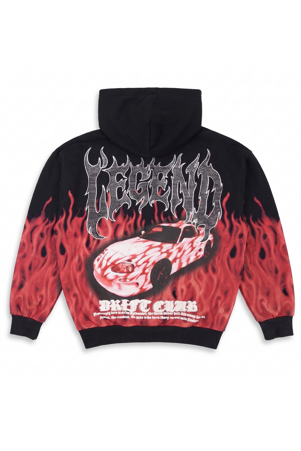 STRATA LEGEND OVERSIZED GRAPHIC HOODIE