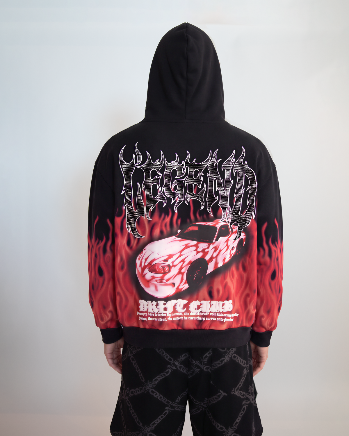 STRATA LEGEND OVERSIZED GRAPHIC HOODIE