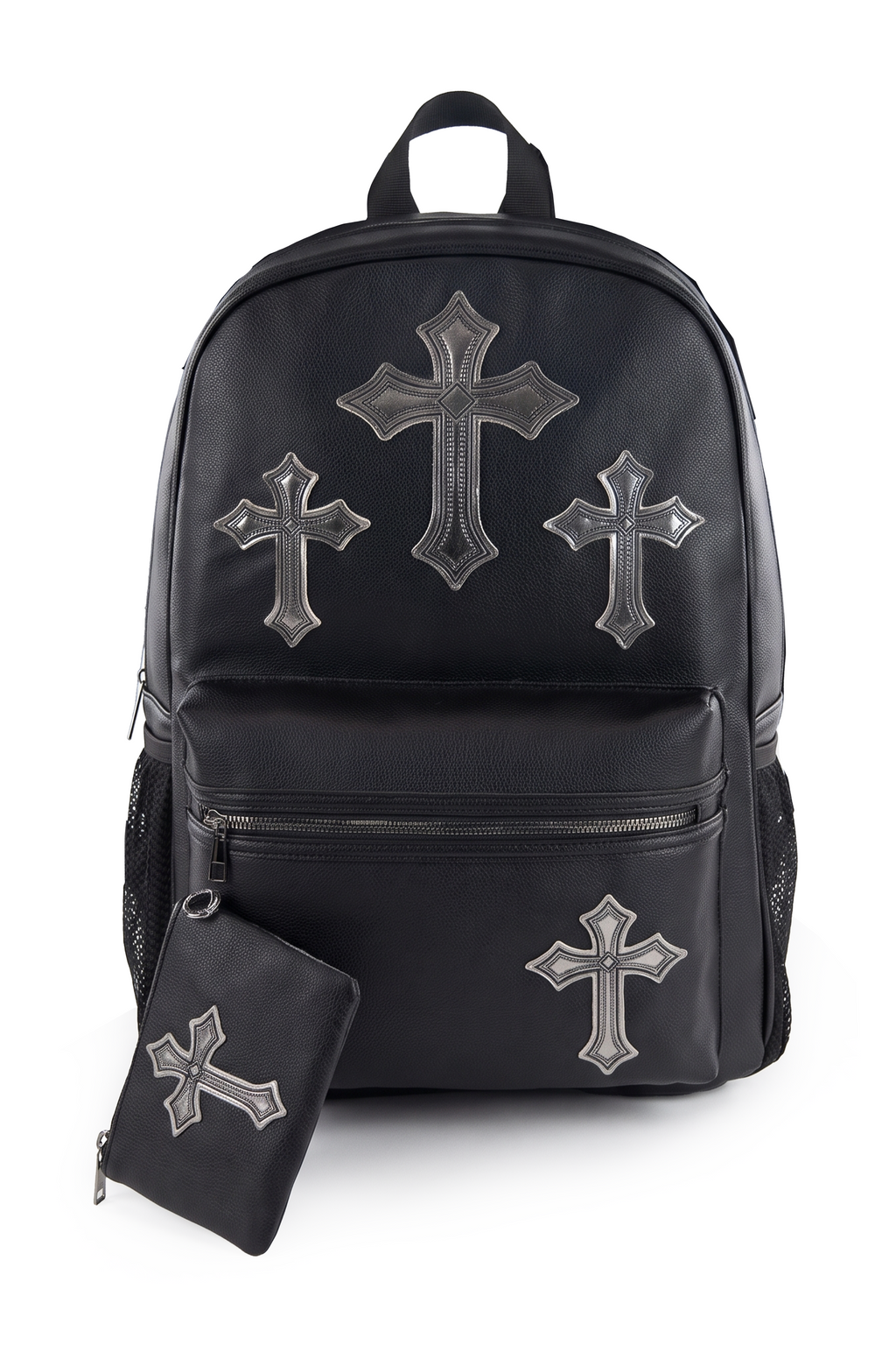 15'' TONAL CROSS BACKPACK WITH POUCH