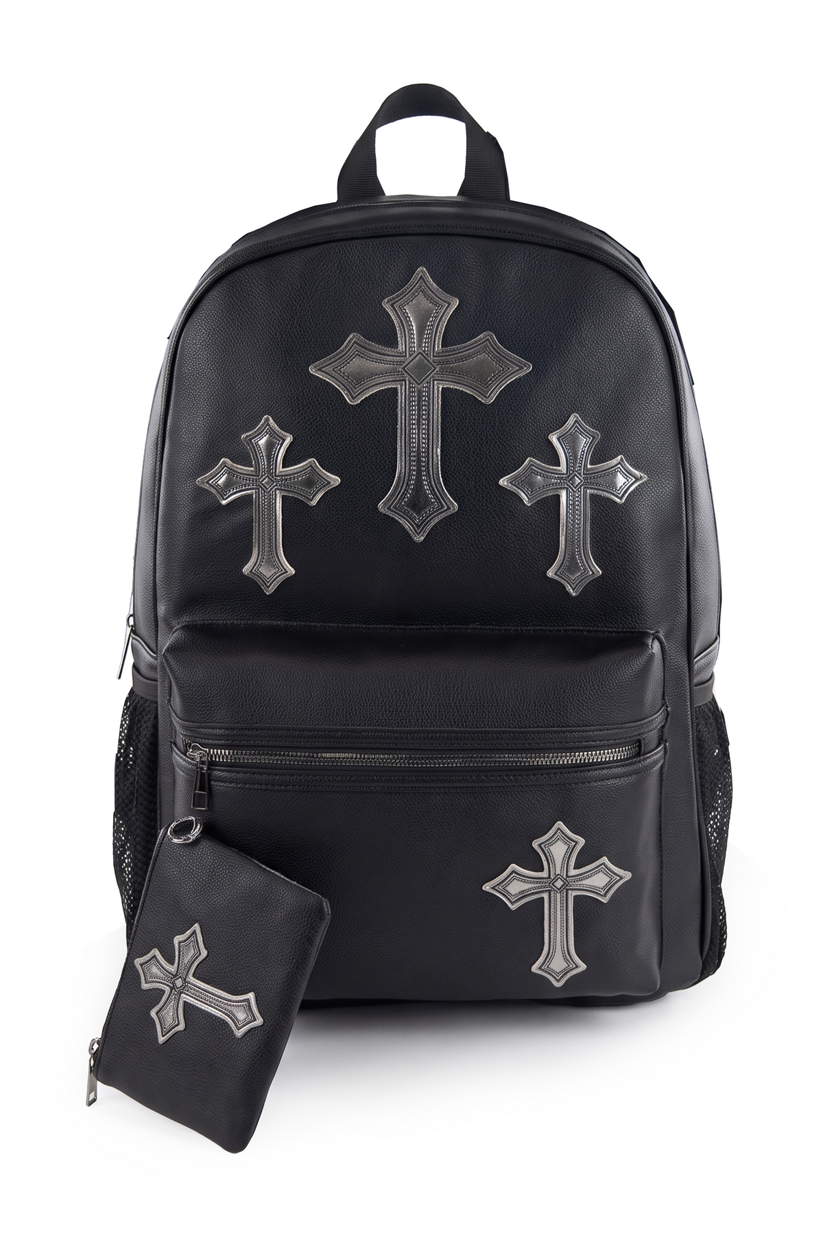 15'' TONAL CROSS BACKPACK WITH POUCH