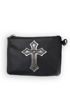 15'' TONAL CROSS BACKPACK WITH POUCH