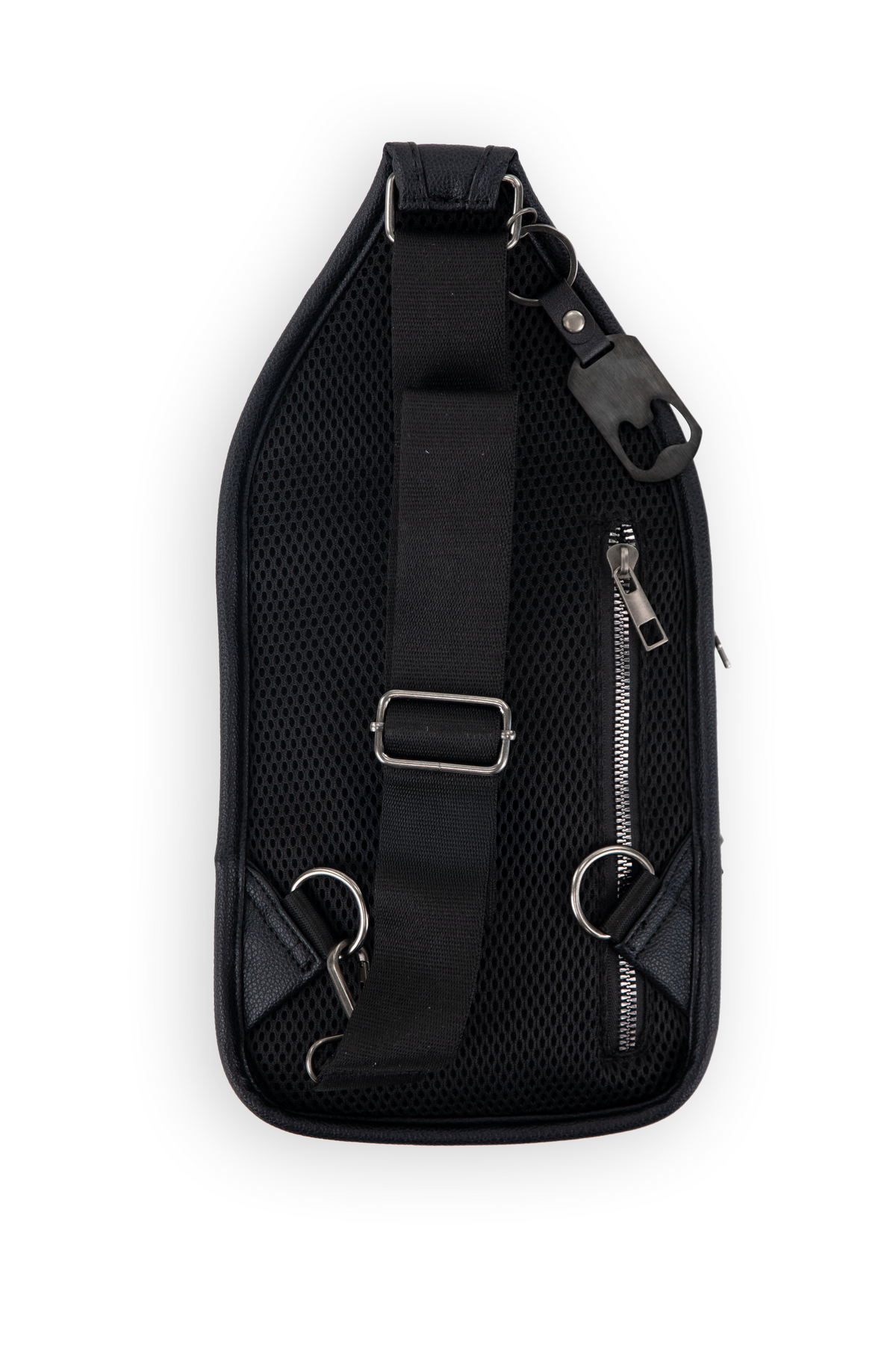 VAX QUILTED RHINESTONE CROSSBODY SLING