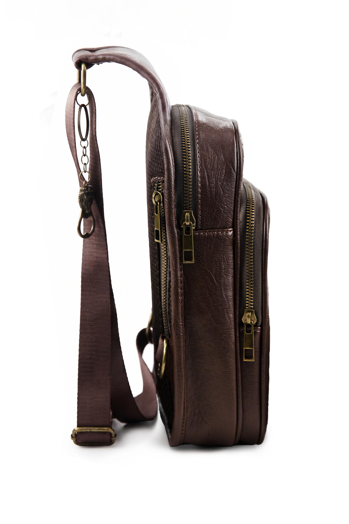 SIMON TIGER GOTHIC CROSS CROSSBODY SLING
