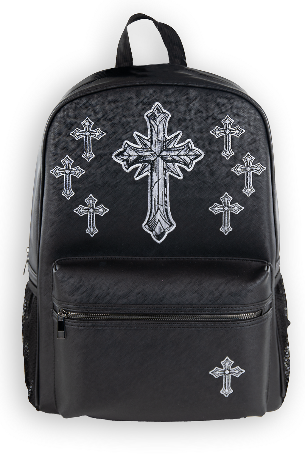 15" EMBROIDERED CROSS BACKPACK