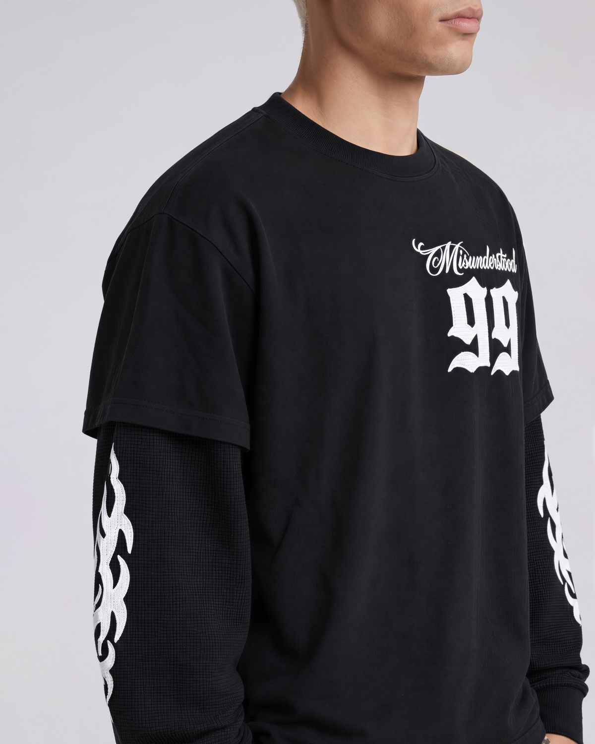 WHITTIER GOTHIC LA & 99 OVERSIZED TWOFER TEE