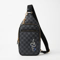 LUXE SNAKE CROSSBODY SLING