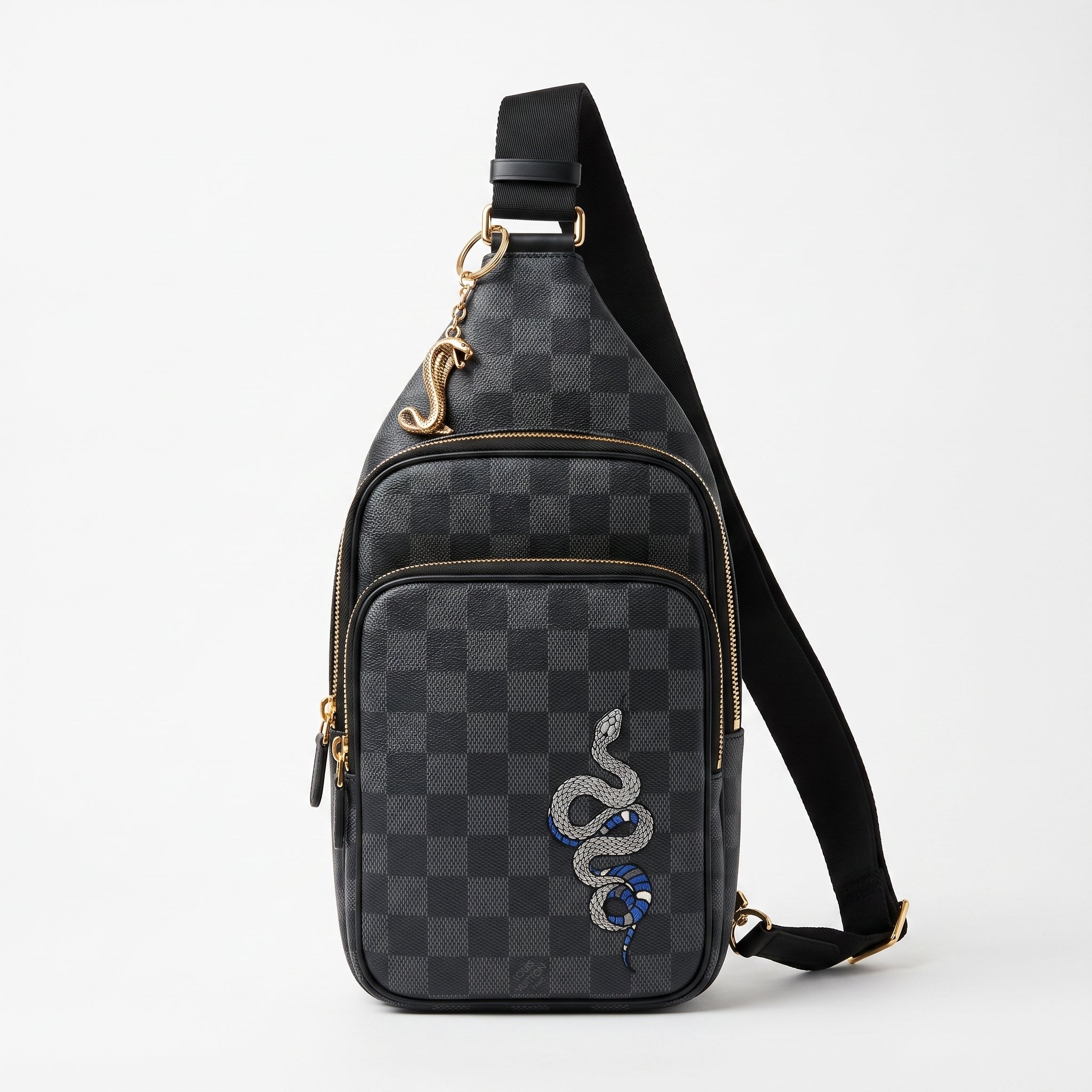 LUXE SNAKE CROSSBODY SLING