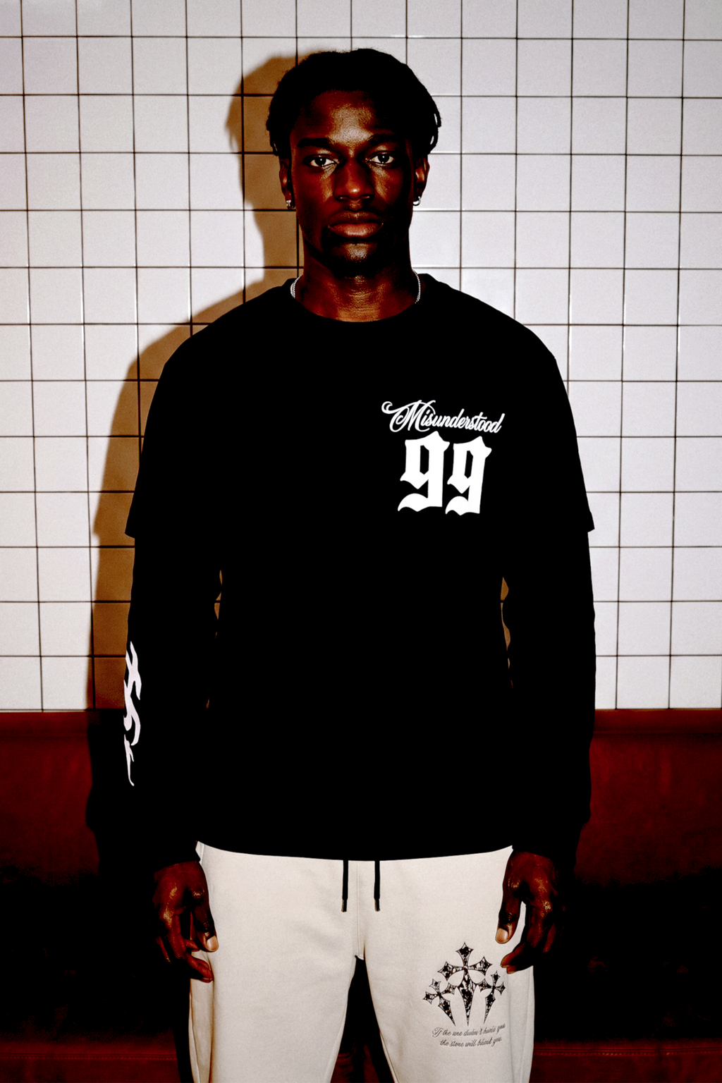 WHITTIER GOTHIC LA & 99 OVERSIZED TWOFER TEE